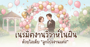 ลูกโป่งงานแต่ง